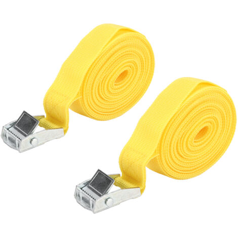 25 mm breiter Sicherungsgurt mit Schnalle aus Zinklegierung zum Transport von Gepäck und verschiedenen Ladungen – 3 m / 9,8 Fuß