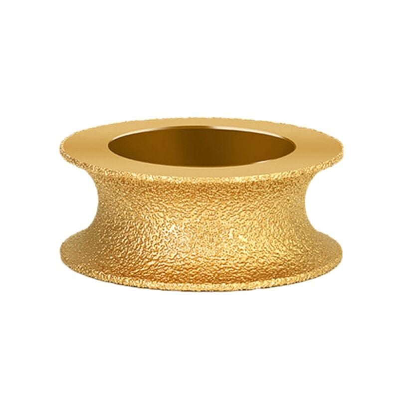 Image of 25 mm dicke, goldgelötete Diamant-Steinschleifscheibe für Winkelschleifer, verwendet für Werkzeuge.