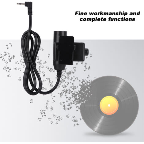 2,5 mm einteiliges Mehrzweck-PTT-Kabel für Walkie-Talkie-Funkgeräte