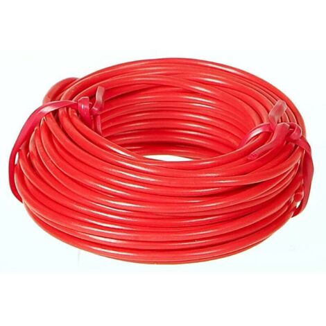 2,5 mm² flexibles rotes Kfz-Elektrokabel (10 m)
