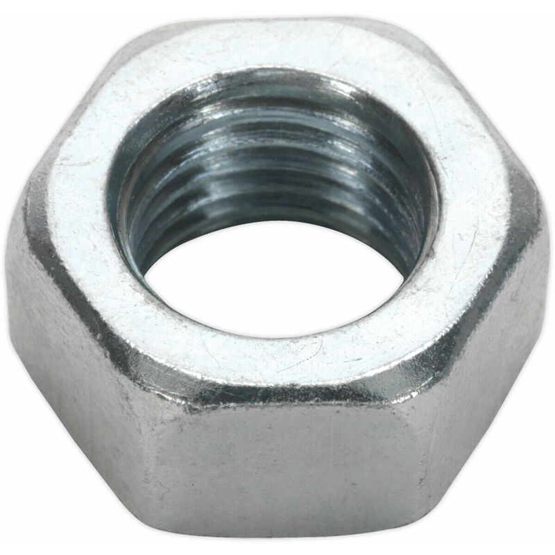 25 pack - Steel Finished Hex Nut - M16 - 2mm Pitch - Manufactured to din 934