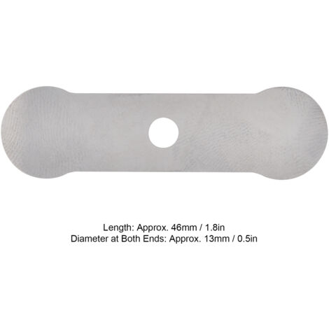 25 pezzi 13x46mm Piastra valvola in alluminio ad alta resistenza e basso rumore Accessori per compressore d'aria
