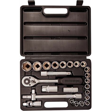 25 Piece 1/2" drive socket set - I0460