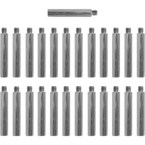 25 rallonges 35 mm pattes à vis, filetage 7 x 150 mm - Ram