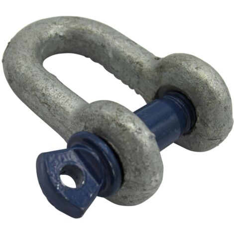 25 Ton Dee Shackle with Screw Pin - Lifting 25000KG 1.3/4" x 2"