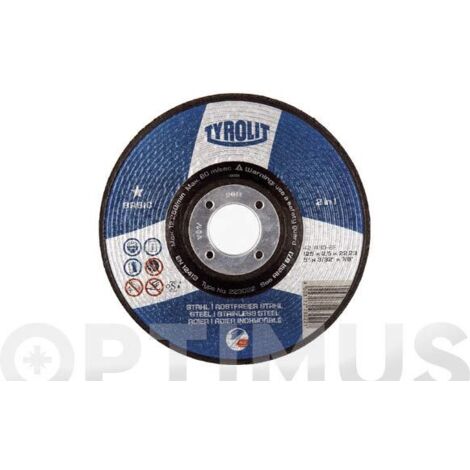 (25 u.) DISCO C H METAL/INOX