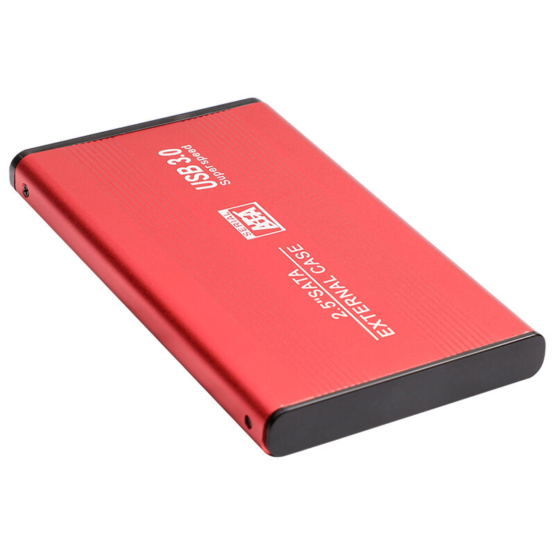 

2.5 '' USB 3.0 Disco Duro Externo Disco Duro Portatil de Alta Velocidad de Transmision Plug & Play para Escritorio / Laptop (120GB) Rojo, Rojo, 120GB