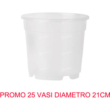 Wankd - Vaso per orchidee, in plastica trasparente, con fori traspiranti e  fessure, per giardino, scrivania, Ø 15 cm : : Giardino e  giardinaggio