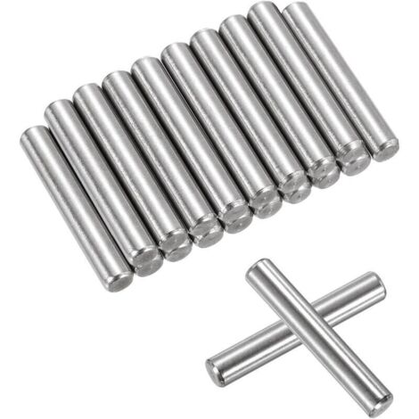 25 verstellbare Edelstahl-Regalstifte 5 mm x 30 mm