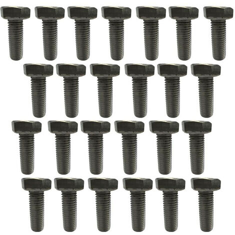 25 vis 14 x 40 mm hexagonales inox a4 aisi 316