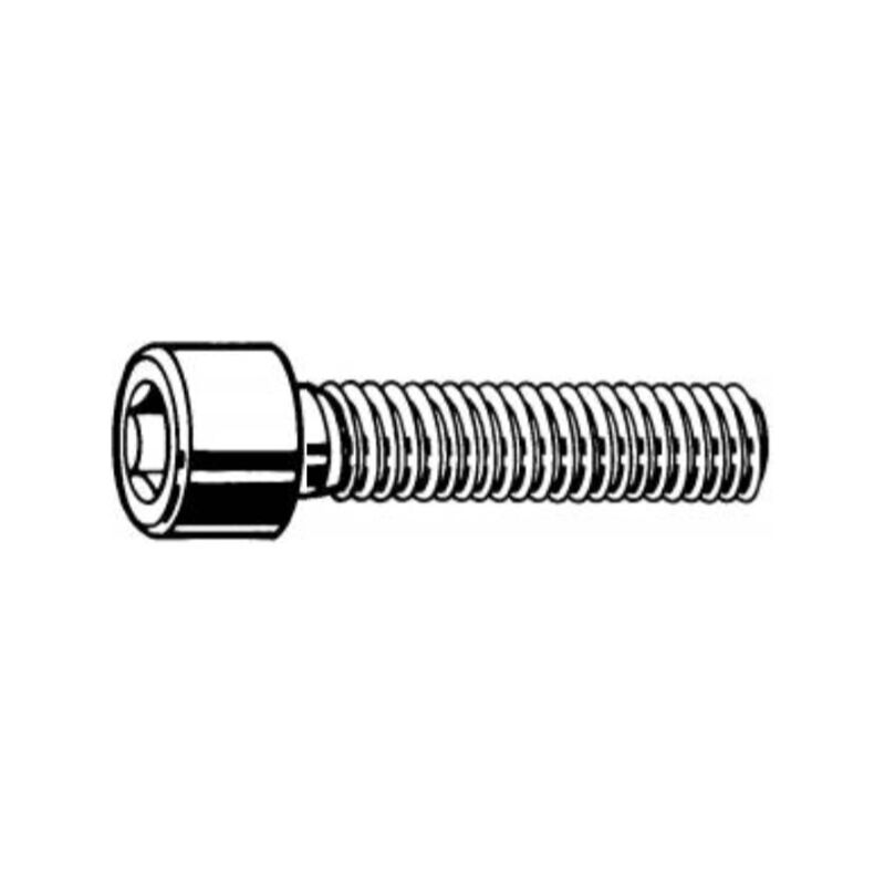 3/ x 12 mm Lot de 100/ vis 6/ pans creux en acier inoxydable M3