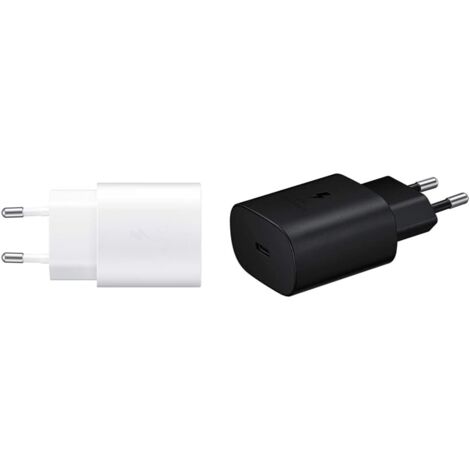 25-Watt-Schnellladegerät, weiß und schwarz, für Smartphones, Schnellladebox, praktisches Zubehör