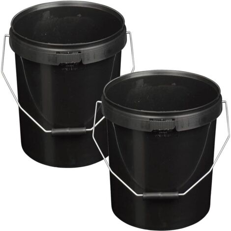 25 x 25L Black Buckets