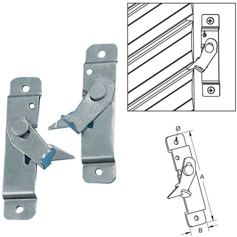 25 x dispositif antivol pour volets roulants
