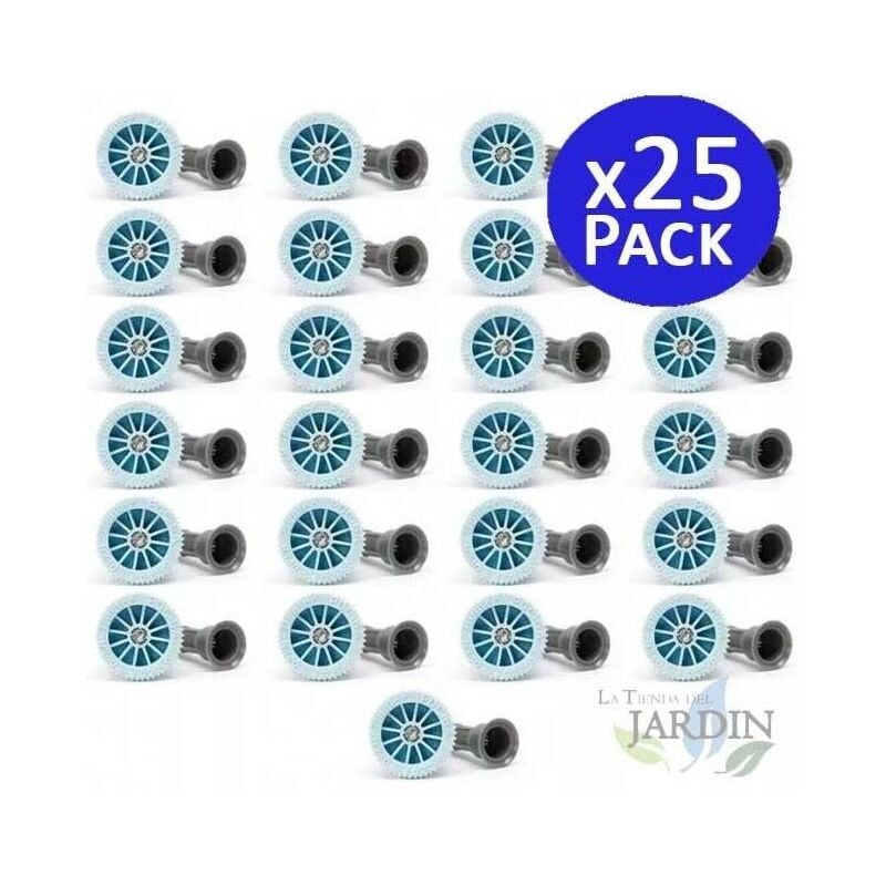 

25 x Boquilla ajustable tobera 6A Hunter para difusores de riego