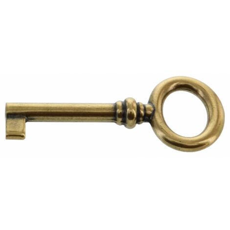 25 x CHIAVE P/MOBILI 33728 29X69 MM ORO VALENZA