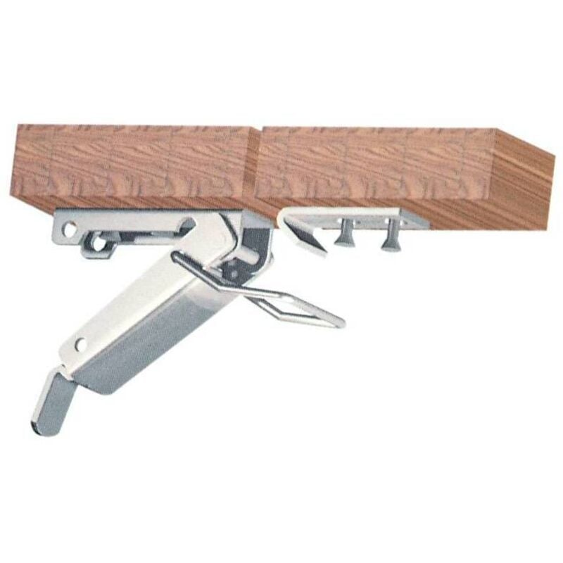 25 x fermeture à levier x tables mm.102 nichel