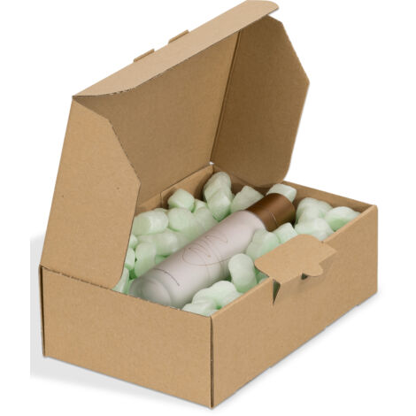 25 x DHL Kleinpaket Kartons Faltschachteln 160 x 160 x 80 mm (Außenmaß) Braun