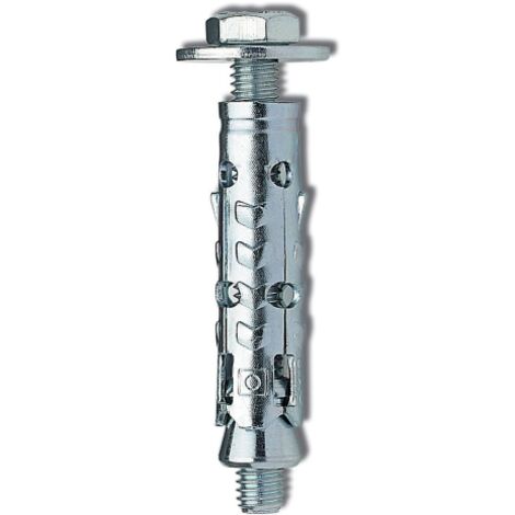 25 x ELEMATIC TASSELLO LE B 10 ACCIAIO TESTA ESAGONALE