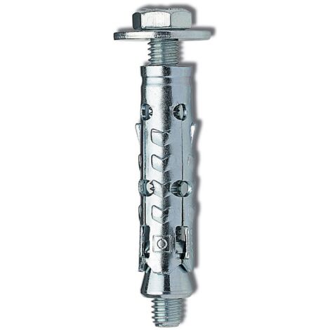 25 x ELEMATIC TASSELLO LE B 10 ACCIAIO TESTA ESAGONALE