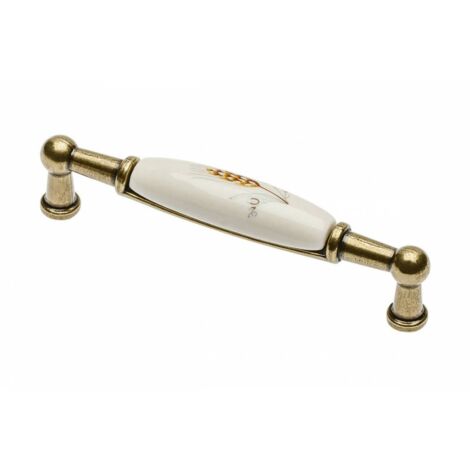 25 x MANILLA DE PORCELANA UP-WP0728-BK 106X26 MM