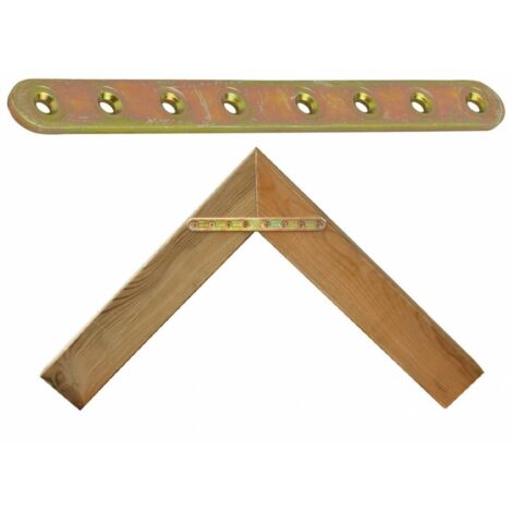 25 x PIASTRA 767 DIRITTA ACCIAIO TROPIC 20X4,0X206 MM
