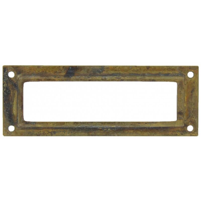 25 x porte-étiquette antich.45123 mm.80x29 ott. un