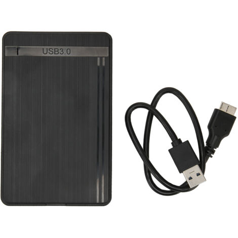2,5-Zoll-1-TB-SATA-SSD-Gehäuse, Plug & Play, robustes ABS-Gehäuse für Laptop oder Desktop-PC