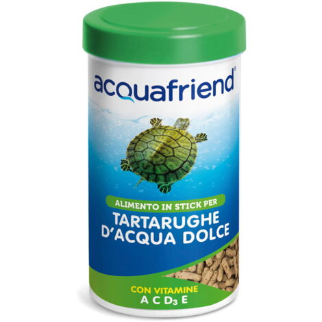 250 ml - 75 g: Mangime composto in stick con vitamine per tartarughe di acqua dolce
