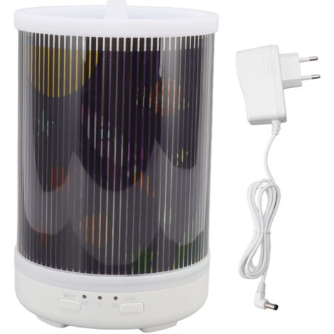 250 ml ätherischer Öldiffusor mit animiertem LED-Licht, Luftbefeuchter, EU-Stecker 100-240 V, für Aromatherapie und Dekoration.