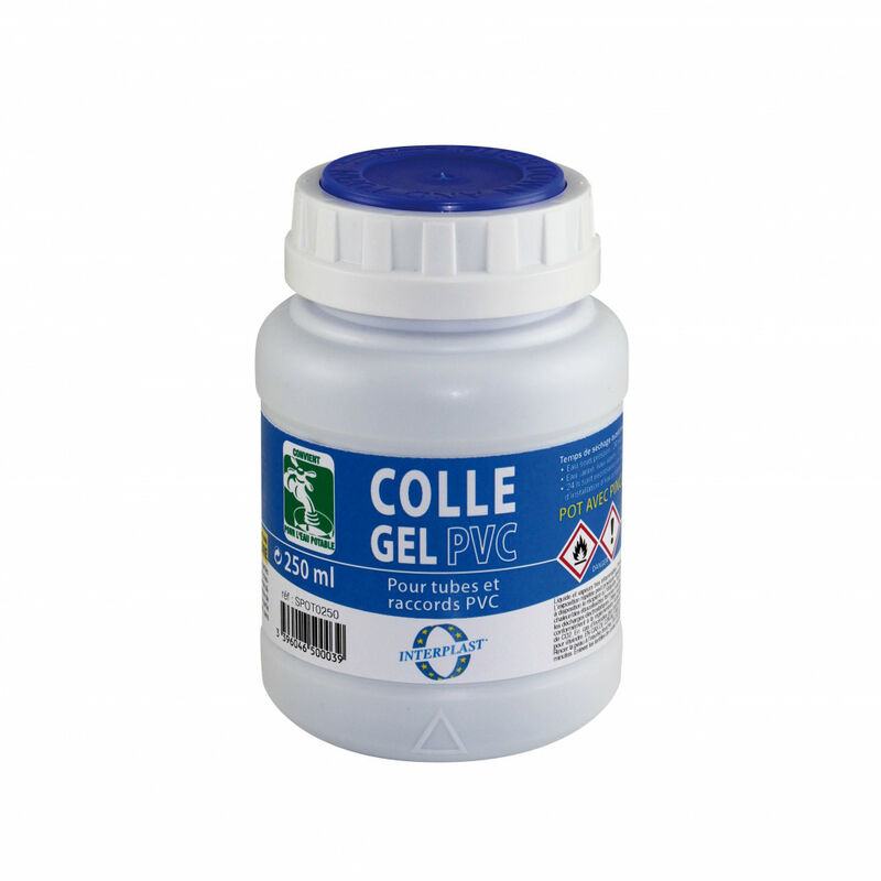 

250 ml de cola de PVC con pincel, Para piscina de PVC rígido