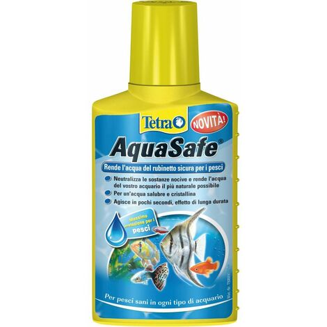 250 ml d'eau sans danger Tetra: Tetra Safe Water Rend l'eau du robinet sûre et adaptée aux poissons