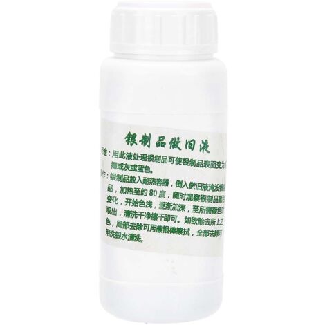 250 ml Flüssigfarbe für Vintage-Schmuck – Silberauffrischungsfarbe