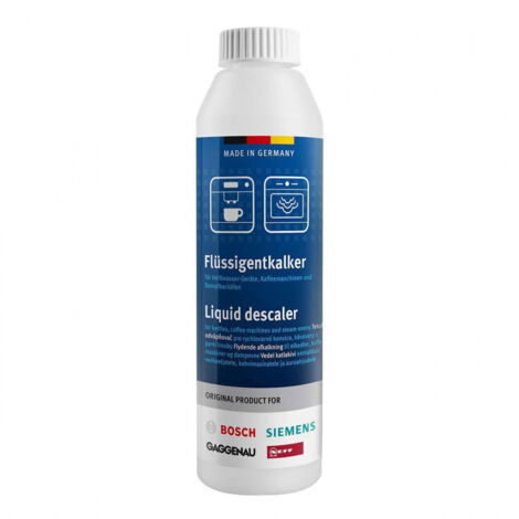 250 ml für Kessel, Kaffeemaschinen und Bosch -Dampföfen einstellen