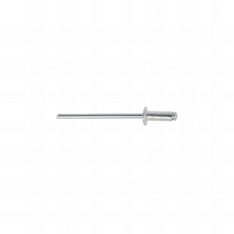 Rotofor - 250 Rivets Aveugles aluminium - diamètre 6,4 mm - Longueur 12 mm