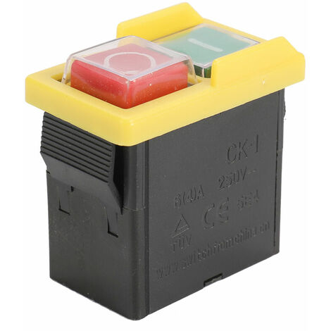 250 tension universel CK1/250 V interrupteur de sécurité étanche à la poussière interrupteur meuleuse interrupteur électromagnétique