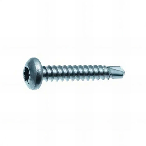 250 vis autoperceuses tête cylindrique Torx 4,8 x 45 mm - Zingué Blanc - VAFCX4845002B