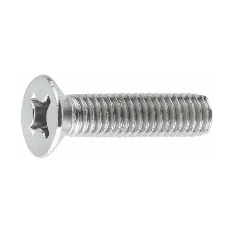Vis métrique à tête fraisée - Empreinte ph - Zinguée M3 x 25 - Boite de 500