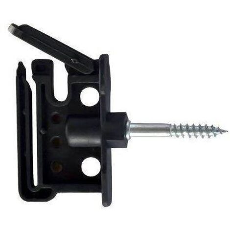 25,0 x ISOLATORE ELETTRORECINZIONE PIATTO DUO VITE LEGNO