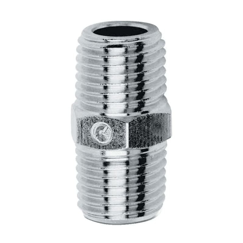 2500 1/8 Male Barrel Nipple Taper- you get 5 - Camozzi