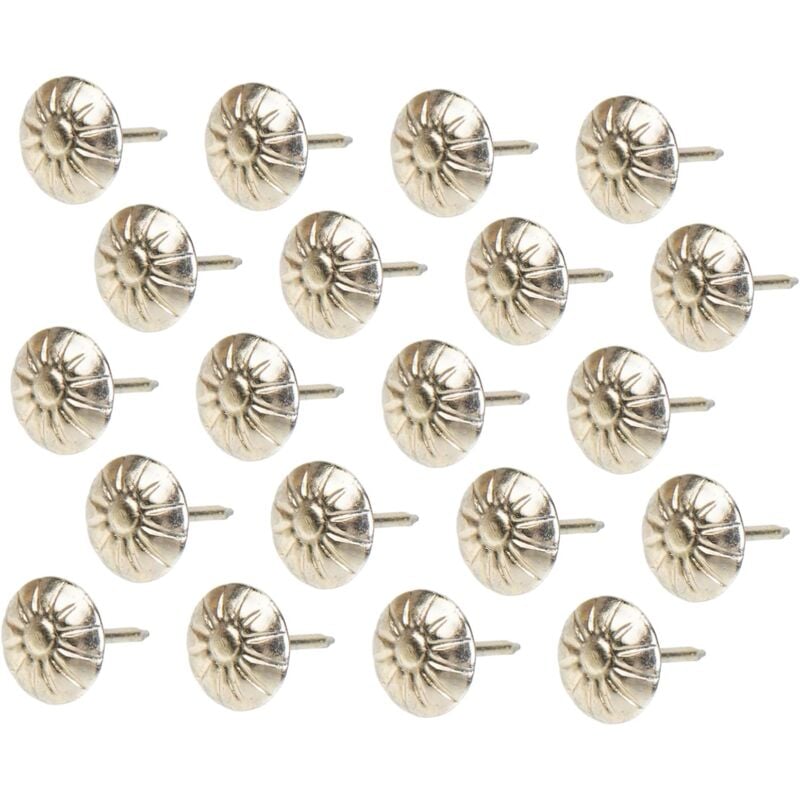 2500 pièces punaises collantes clous à dôme ronds tacs punaises en laiton antique clous de meubles en laiton clous de rembourrage ronds punaises à