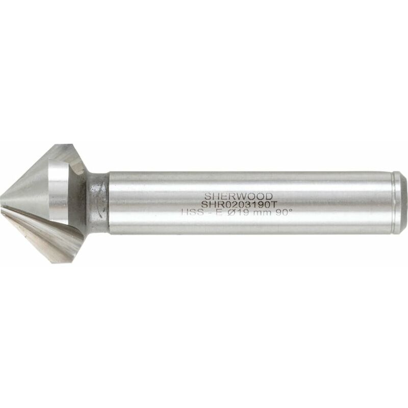 Sherwood - 19.00MM 90DEG HSS-Cobalt s/s Countersink DIN335