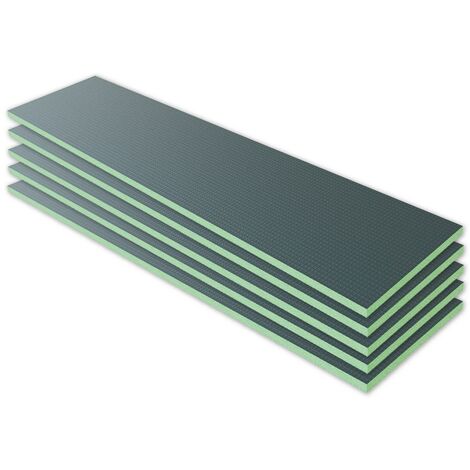 2500mm x 600mm x 25mm 5er-Pack XPS Platten Perimeterdämmung Sockeldämmung Hartschaumplatten Bauplatte Fliesenplatte