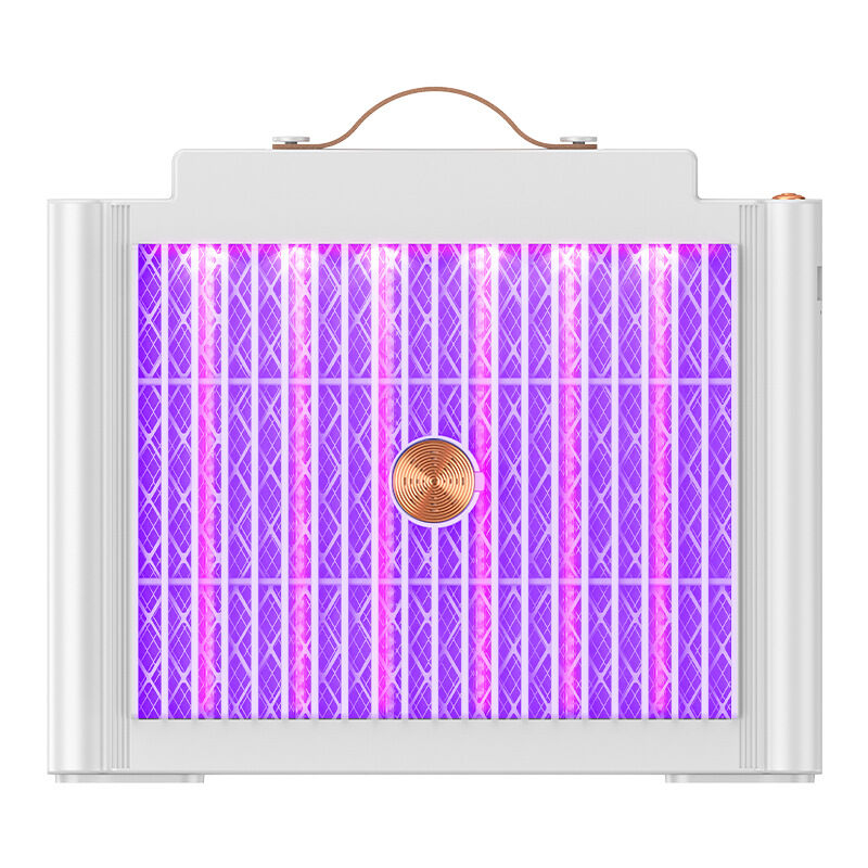 Csparkv - 2500V Zapper électrique avec crochet et attracteur(32x3.9x27CM),Zapper intérieur et extérieur 1200mAH Zappeur de moustiques