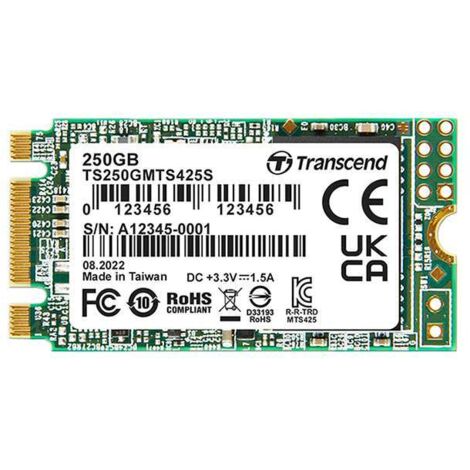 250GB M.2 2242 SSD SATA3 B+M Key TLC