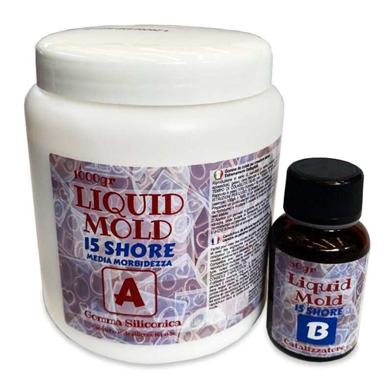 Resin Pro - 250gr - Moule Liquide – Caoutchouc Silicone (15 Shores) – Souple – Moules Détaillés Parfaits.