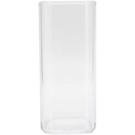 250ml Square Cup Innovative Reusable Tea Juice Coffee Mug Drinkware Kitchen AccessoryTransparent