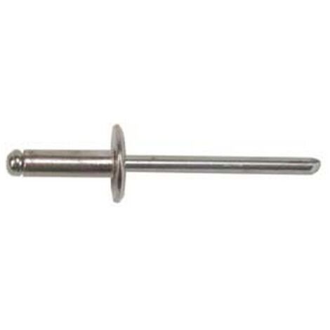 250PZ RIVETTI IN ALLUMINIO TESTA LARGA - ø mm.4,8x20
