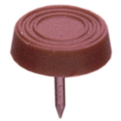 250PZ SOTTOSEDIA CON FALSA VITE MARRONE MM.20