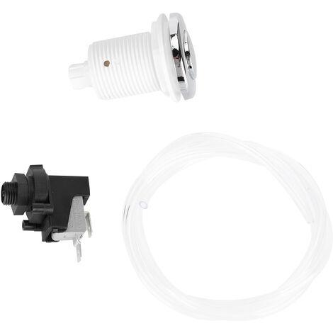 250V Spa Pool On Off Push Air Button Switch Set Pneumatischer Schalter Badewannenschluche Kits für Heimwerkzeuge